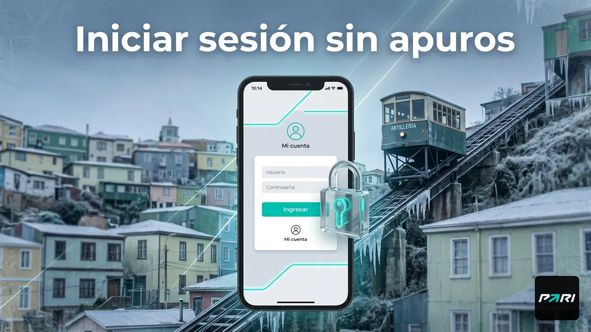 Iniciar sesión en Paribet y recuperar la contraseña desde el celular