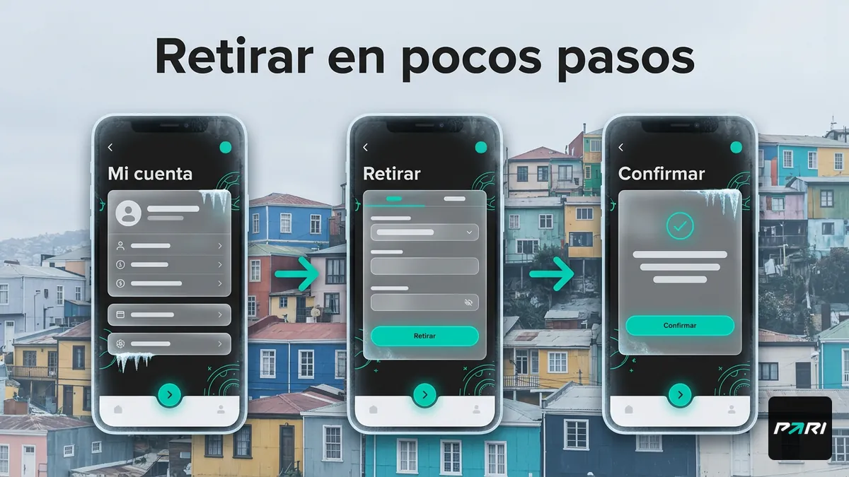 Pasos para retirar dinero en Paribet desde Mi cuenta