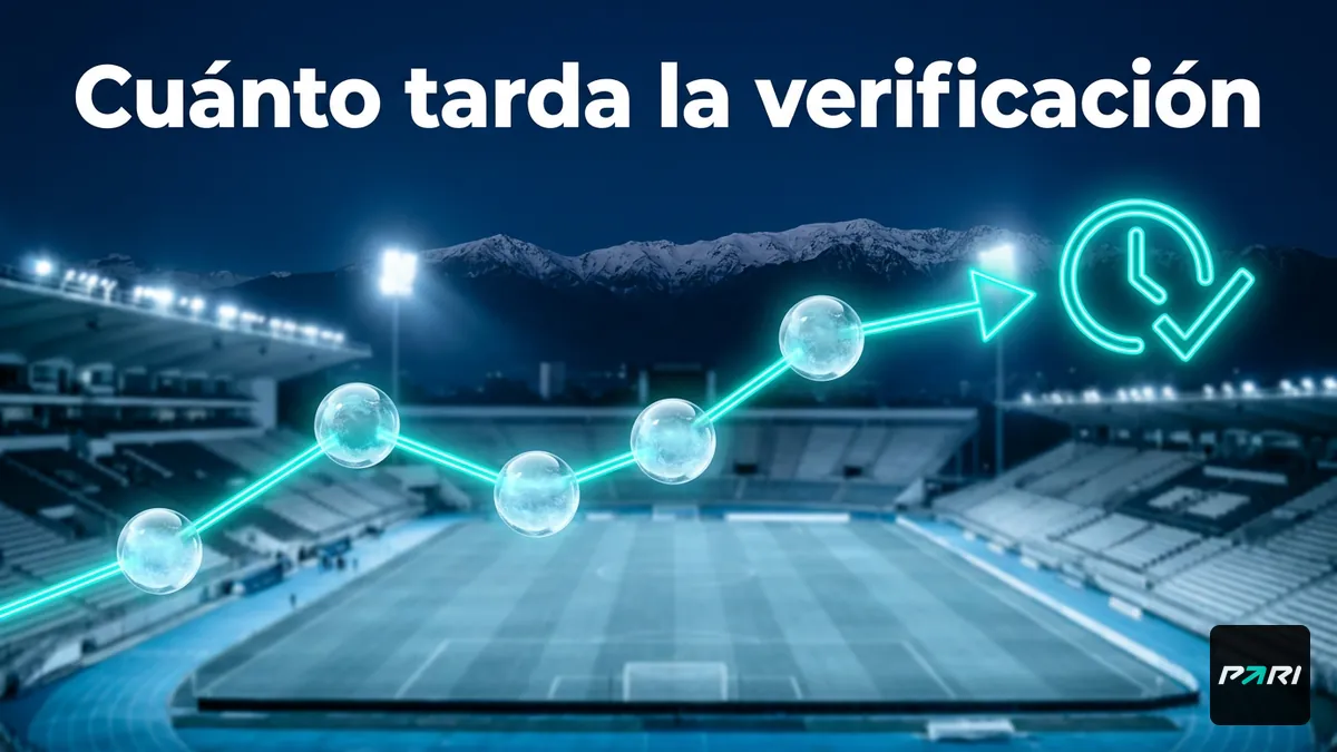 Línea de tiempo de cuánto tarda la verificación en Paribet